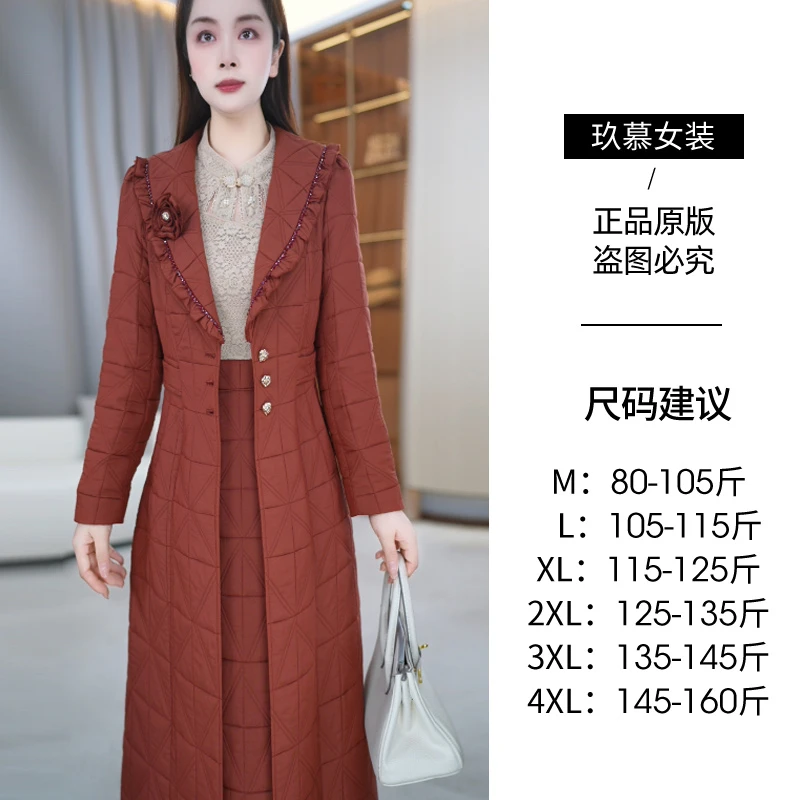 【两件套】秋冬季新加厚百搭修身复古显瘦时尚两件连衣裙M-4XL