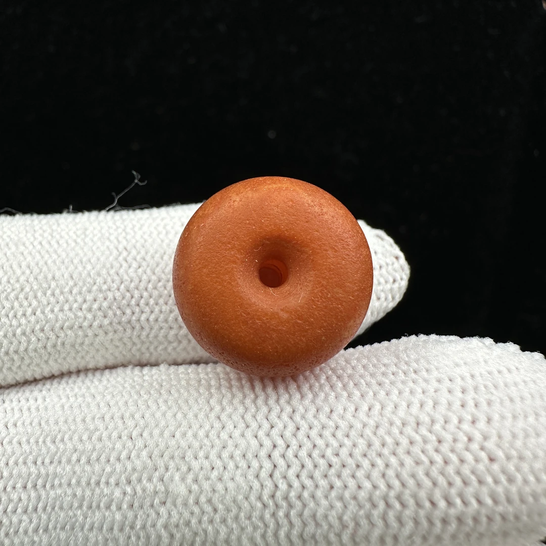 Y6488天然原矿蜜蜡 老蜡墩子 17*11mm抖音基地质检发货