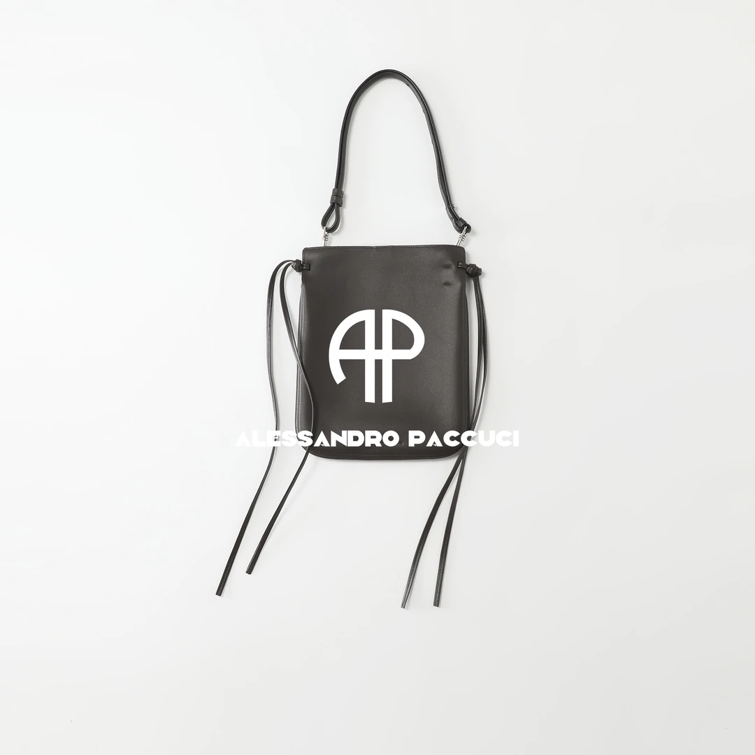 AP洛哥53109BD牛皮+羊猄绒侧边流苏简约时尚百搭纯色单肩包