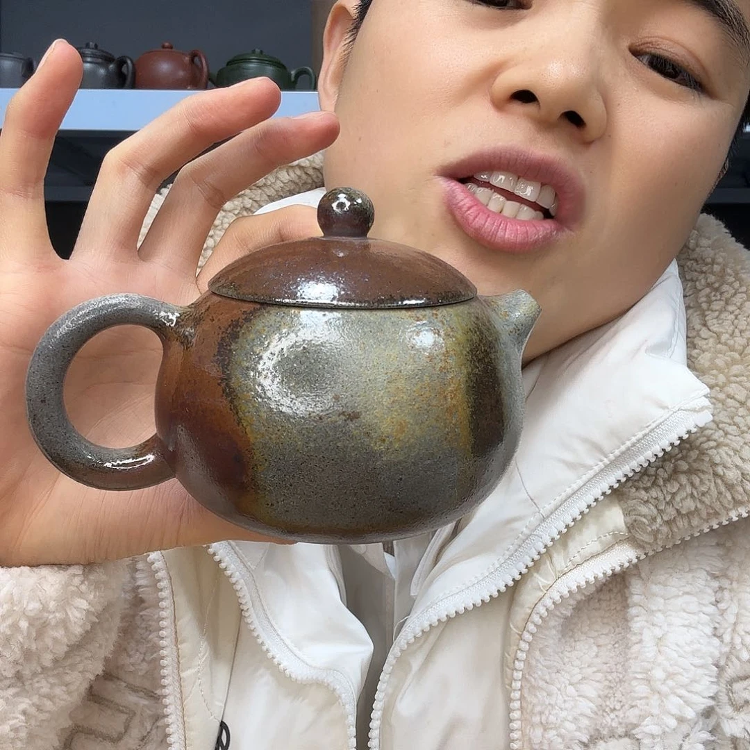 紫砂茶壶民间手艺人全手工制作