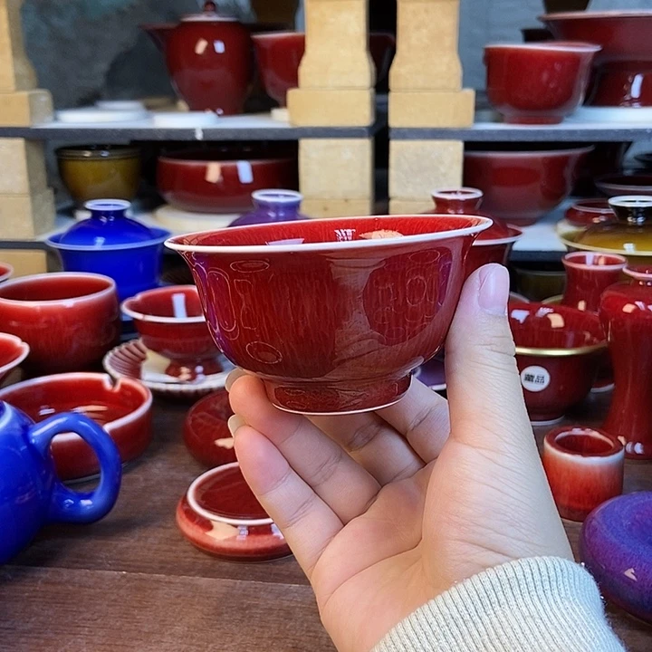 陶景德镇名陶坊原矿郎红