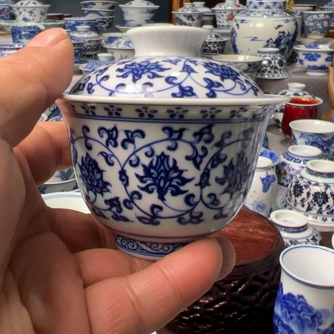摆件景德镇青花陶瓷