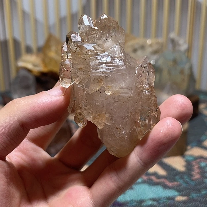 未镶嵌大型摆件（非配饰）水晶油胆骸骨水晶