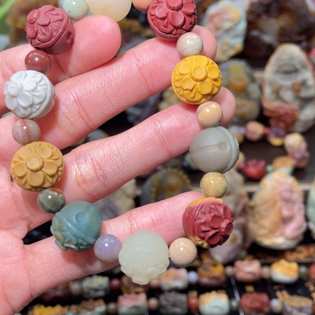 石英质玉未镶嵌手链