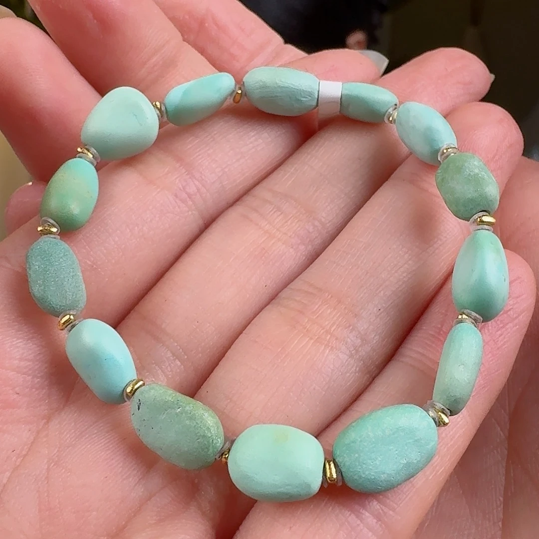 绿松石珠宝奇石未镶嵌