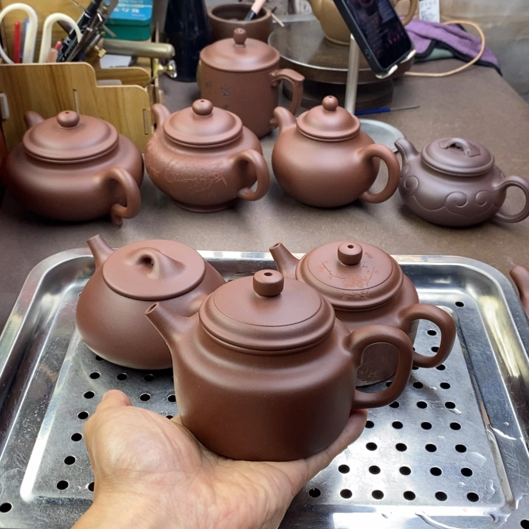茶壶紫砂德钟容量251毫升左右