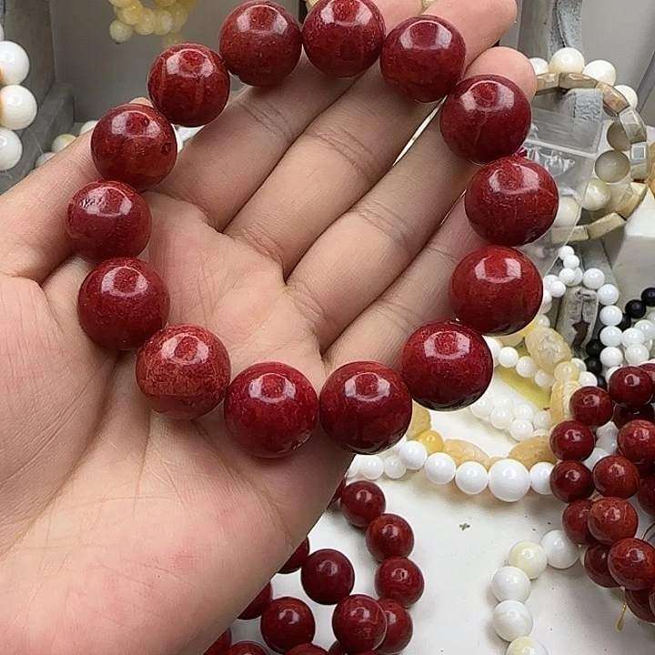 大果紫檀（缅甸花梨）红姑娘1.6手串