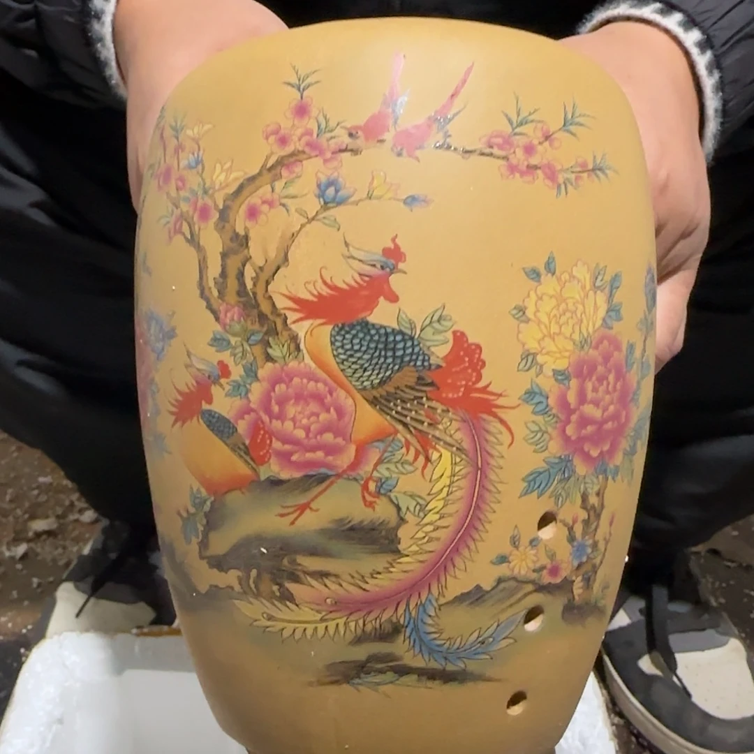 紫砂花盆口径15厘米