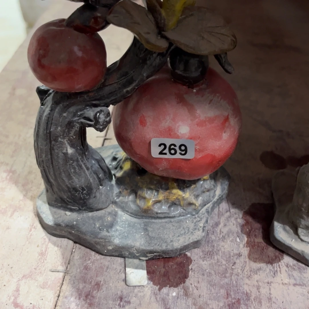 摆件纯手工抽象陶瓷摆件微瑕269