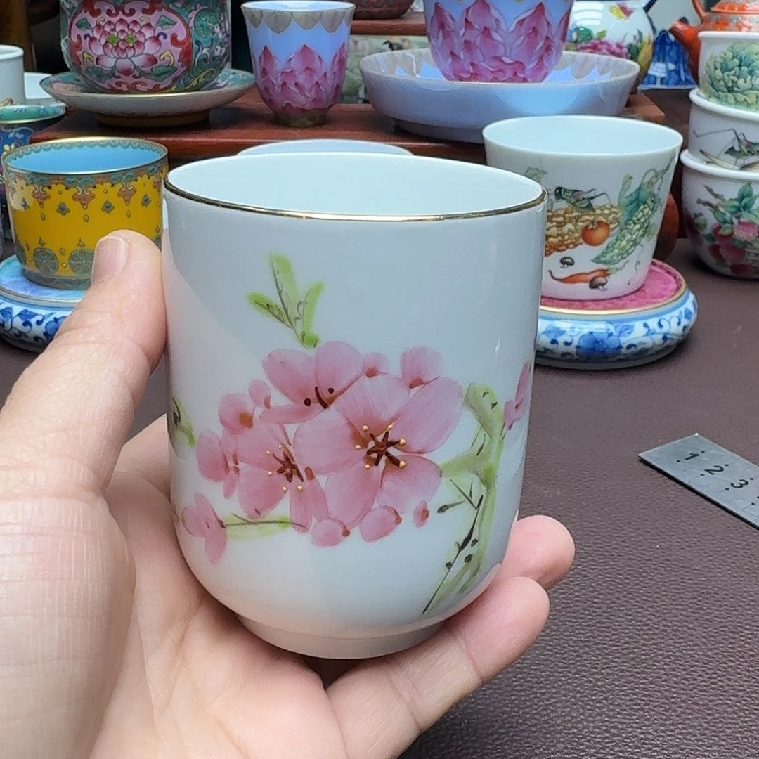 瓷片景德镇仿古手工制作精品展示