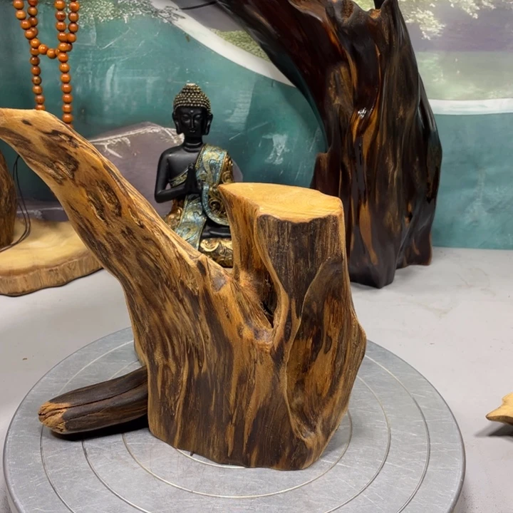 木大***I越南土沉香药香摆件