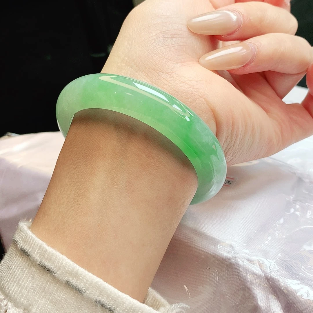 【闪购商品】未镶嵌手镯翡翠缅甸天然a货翡翠