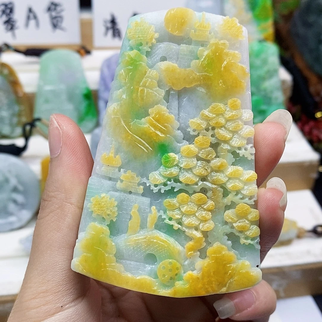 定制翡翠未镶嵌翡翠
