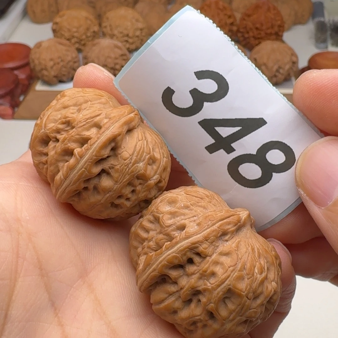 把件文玩核桃元宝 36 手捻 全品