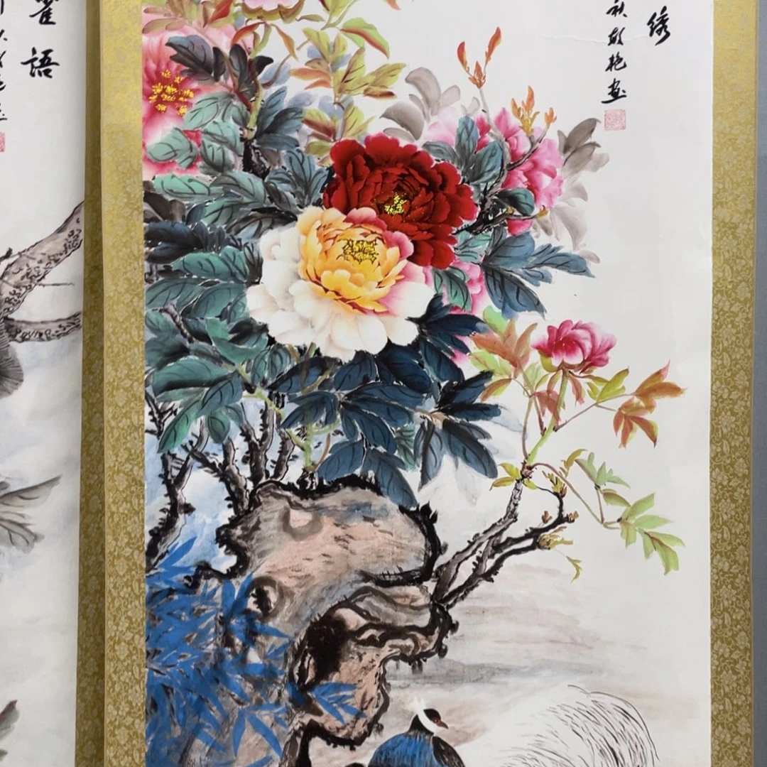 国画老师手笔手绘作品y