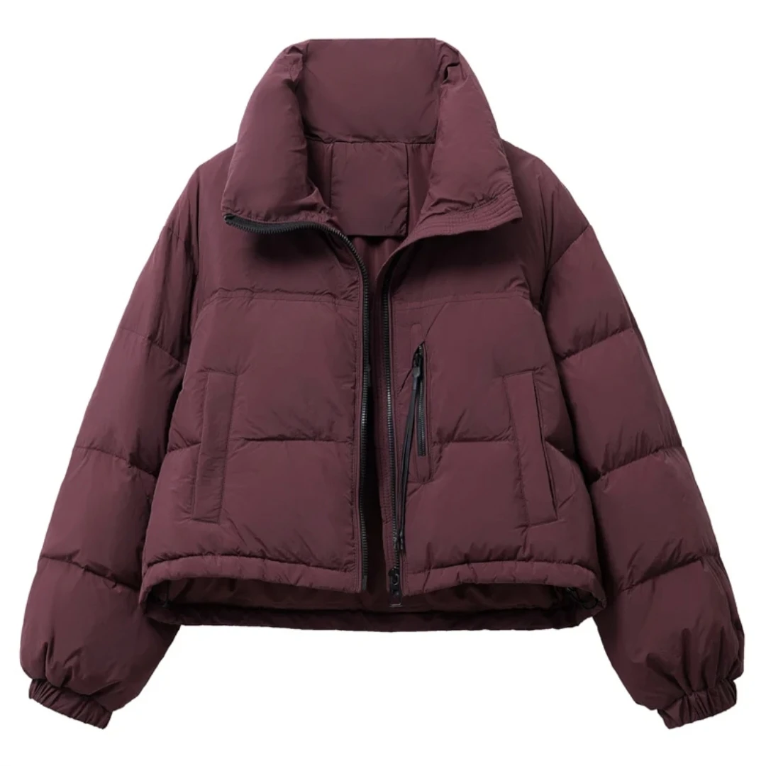 运补6-8【507】SS2025年秋冬新款显瘦棉服短款短款外套女