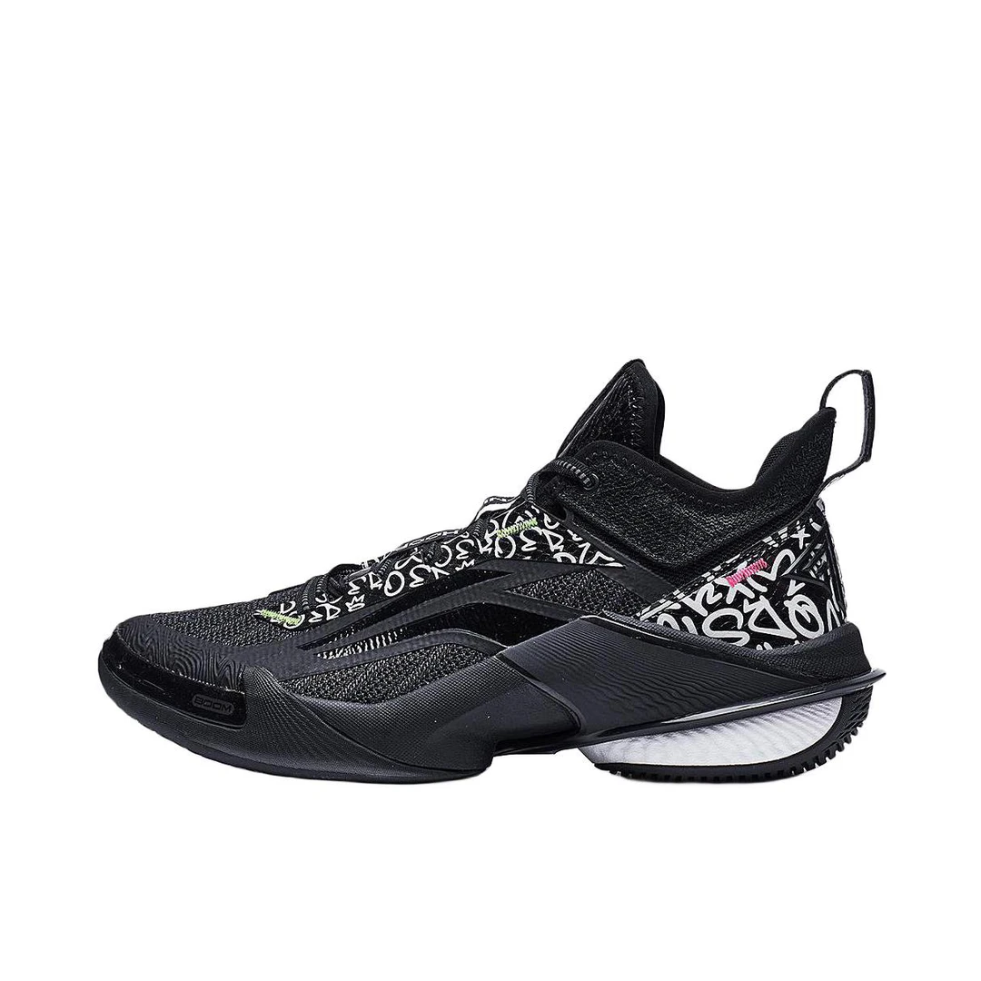 直播李宁2023冬季新品男子空袭10实战防滑回弹专业篮球鞋ABAT089