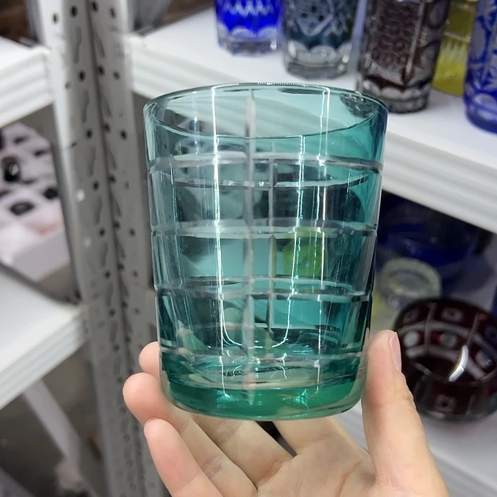 手柄款水晶玻璃微瑕一个