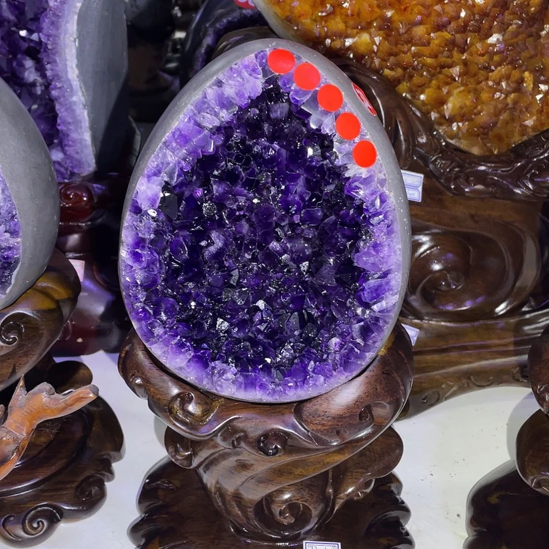 紫晶未镶嵌大型摆件（非配饰）