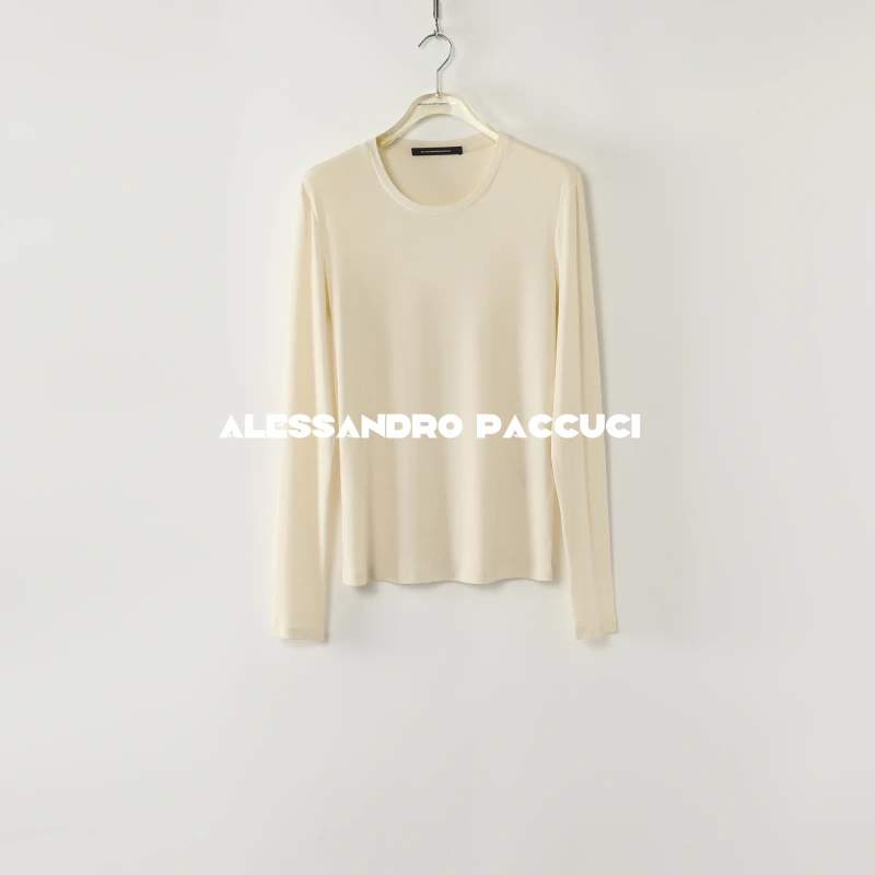 AP洛哥51023TT【黑标系列】日本进口100棉圆领多色长袖时尚百搭T恤