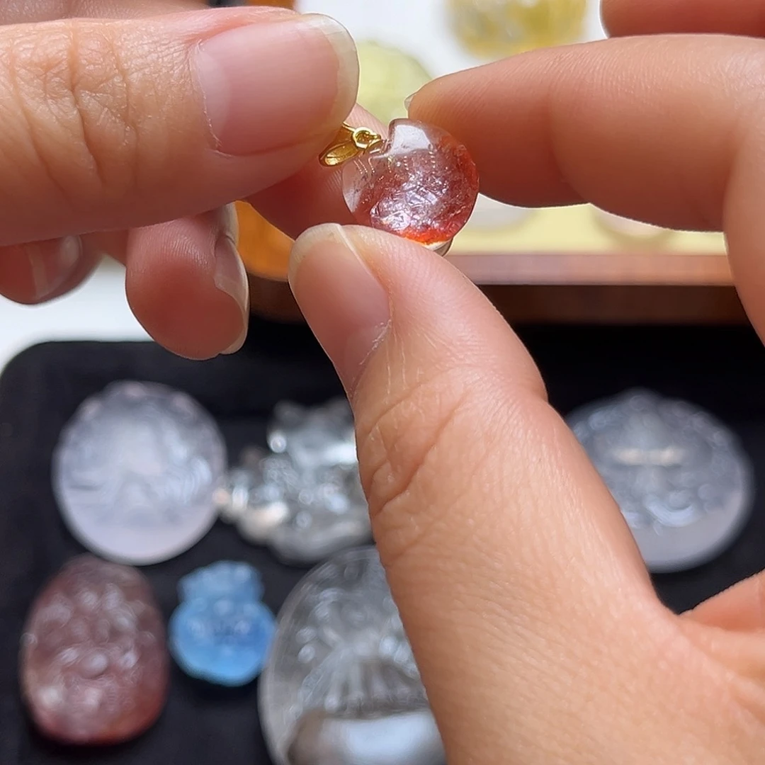 颈饰银S925镶嵌水晶万****补米16