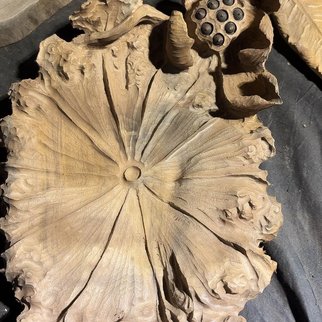 金丝楠小叶金丝楠木果盘