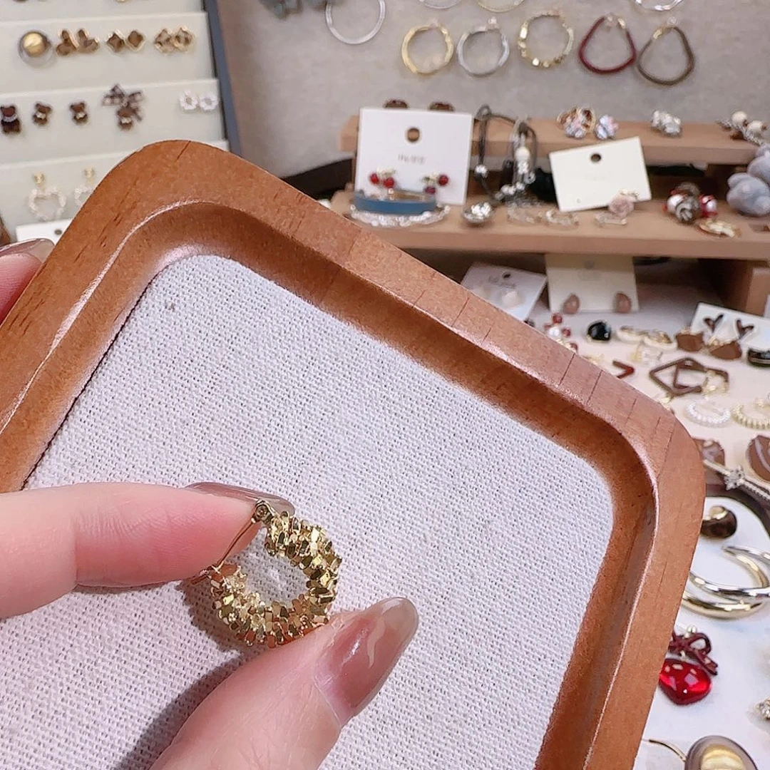 仿珍珠铜合金925银耳扣