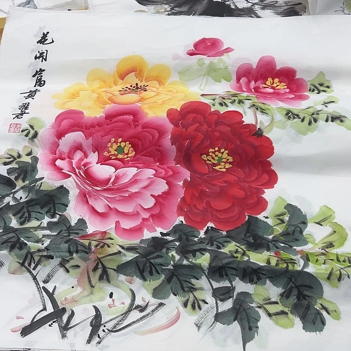 国画纯手绘作品欣赏图