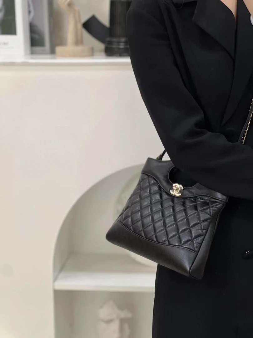 99新 Chanel/香奈儿 香奈儿31bag黑金羊24s /优品