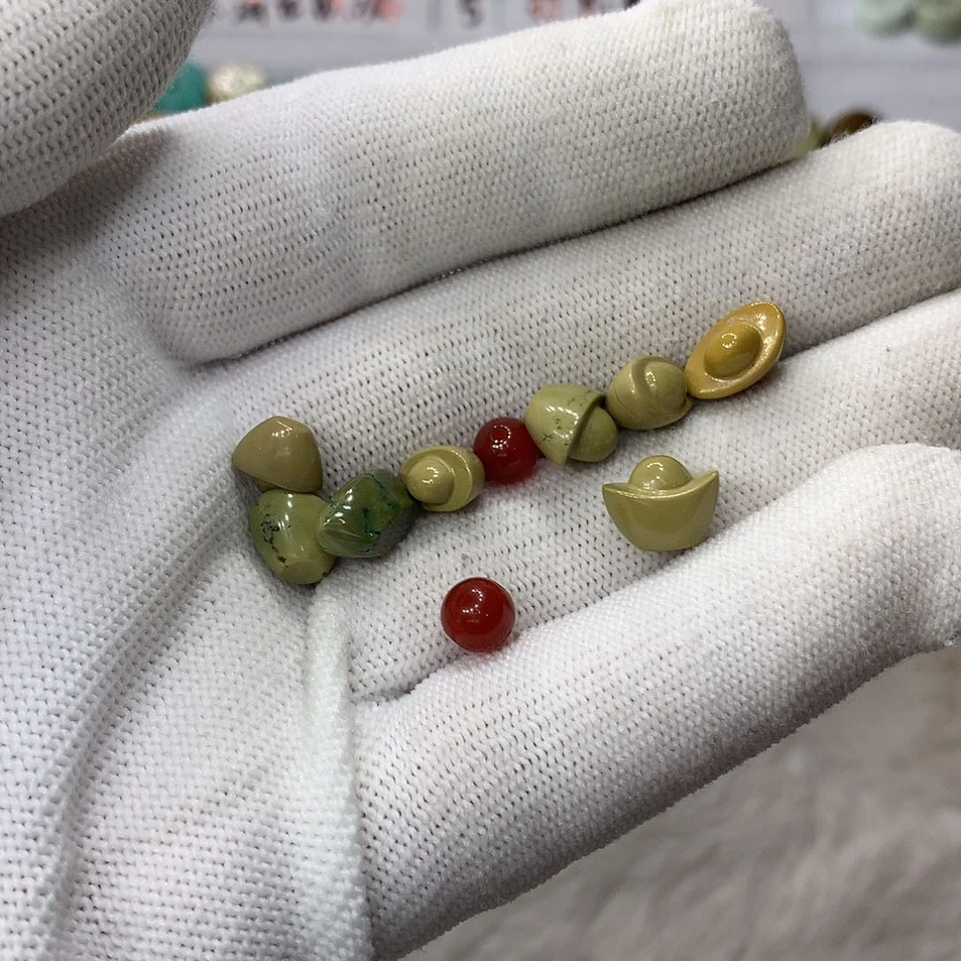 南红玛瑙珠宝半成品未镶嵌爱**糖