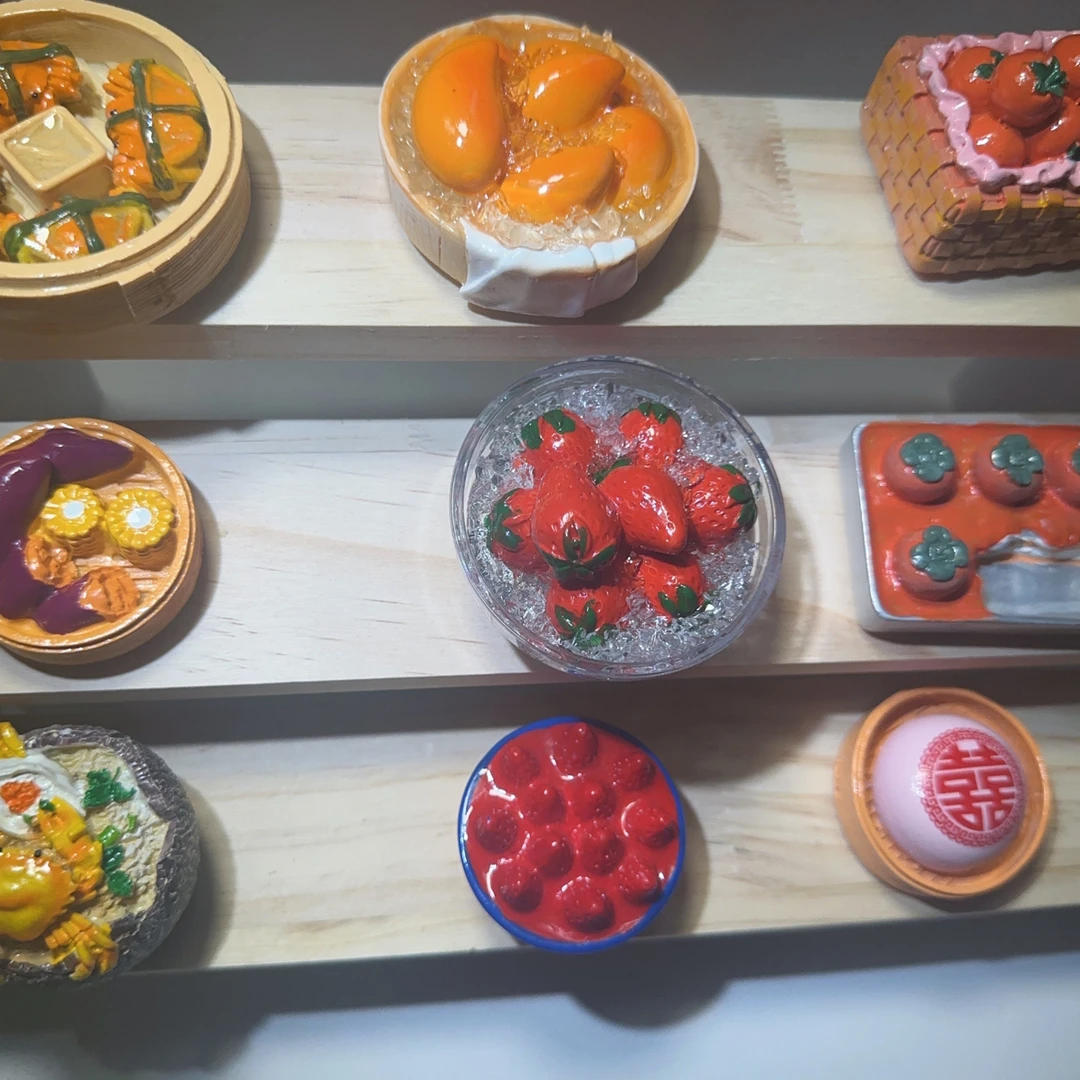 创意立体食玩磁吸冰箱贴网红爆款（平拆10包可换3款）全场1比1换款