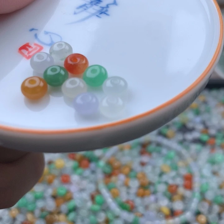 翡翠散珠危*鼓珠一手