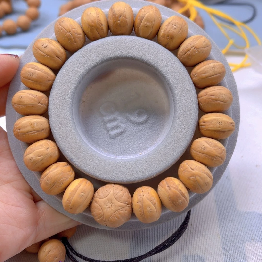 【闪购商品】凤眼菩提手串14.5藏式结缘3@9131