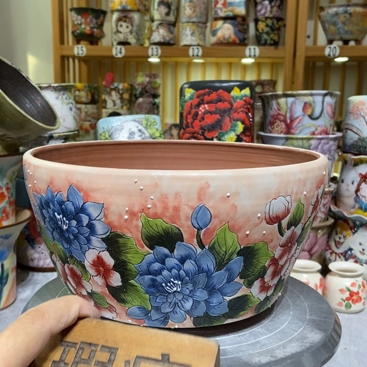 景德镇艺术手绘作品