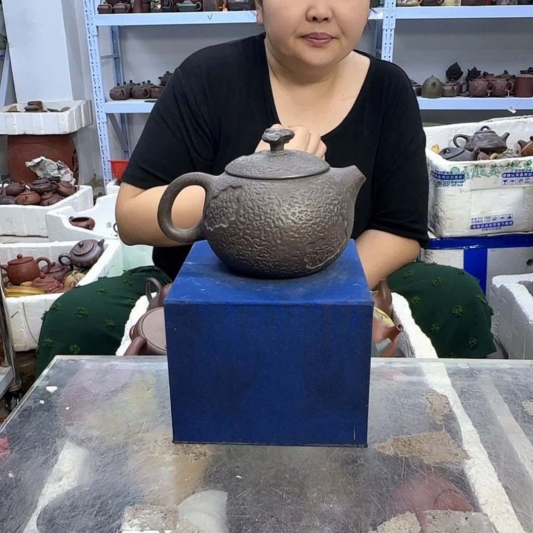 茶壶紫砂宜兴紫砂壶瑕疵处理