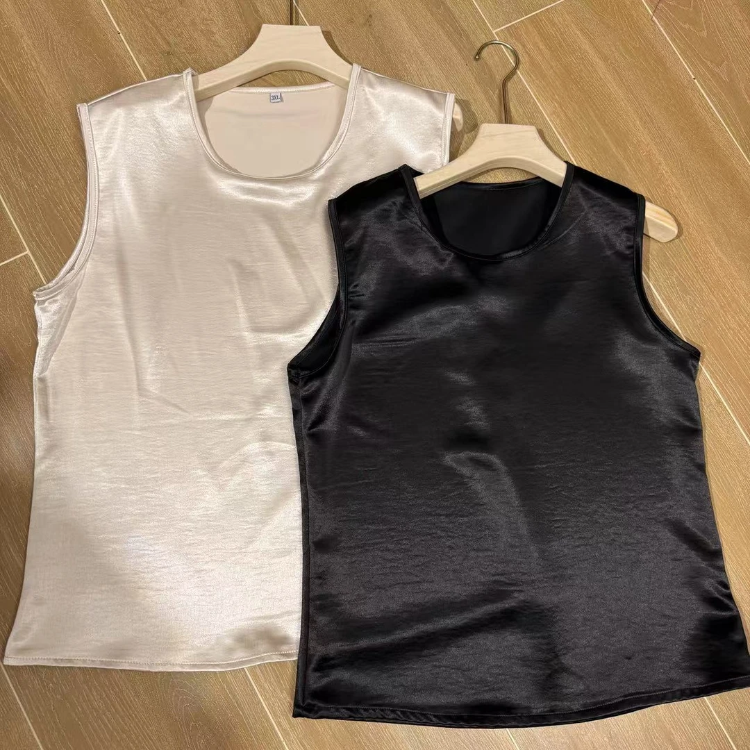 桑蚕丝背心外穿居家