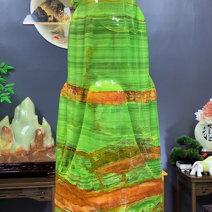 石材靠山摆件装饰创意摆件