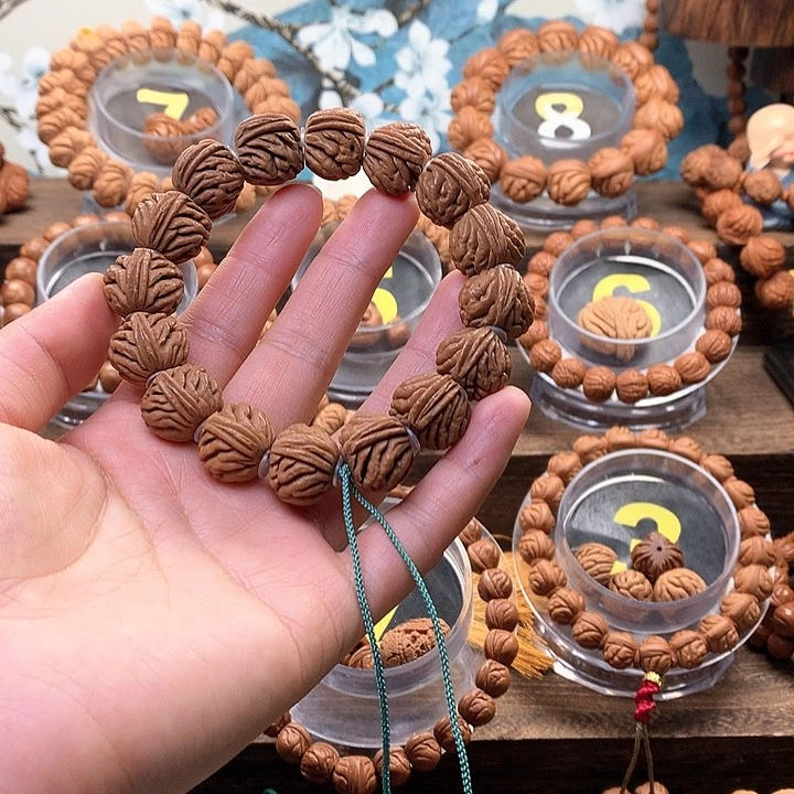 【闪购商品】文玩核桃吊坠啊****鱼1.8刺龙纹