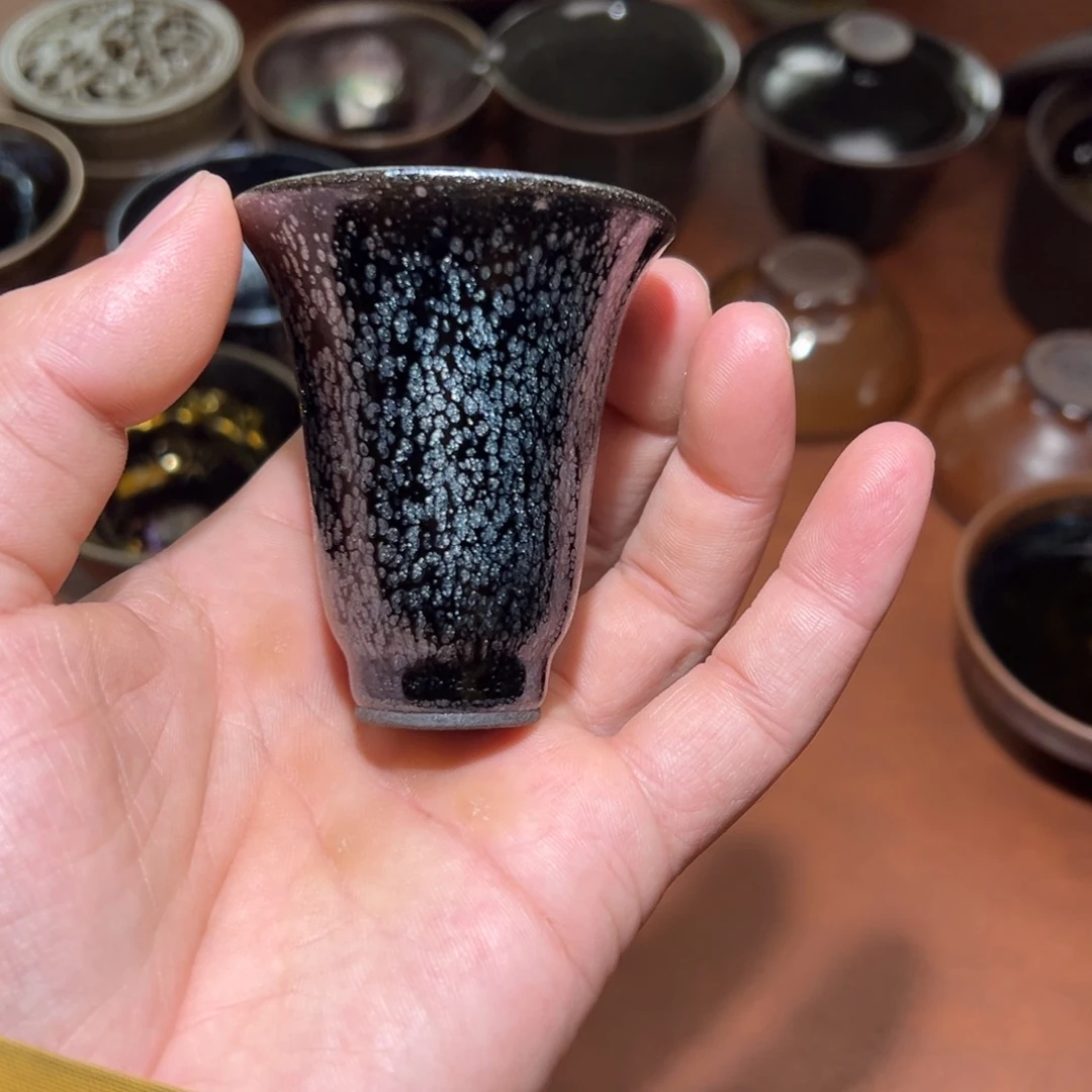 茶盏电烧建盏主人杯建窑建盏茶盏