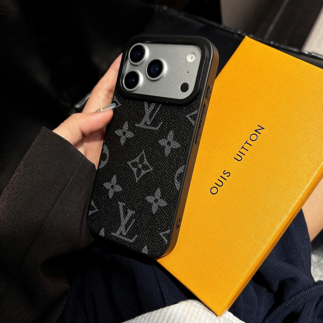 经典老花iPhone17promax手机壳16大牌15高档14男女13适用12大孔11