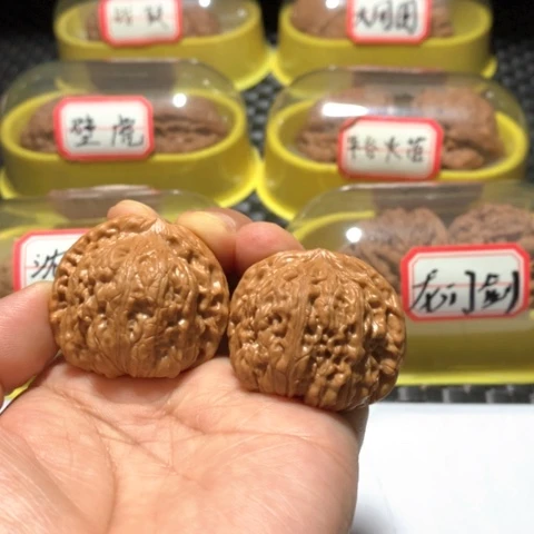文玩核桃吊坠平底锅