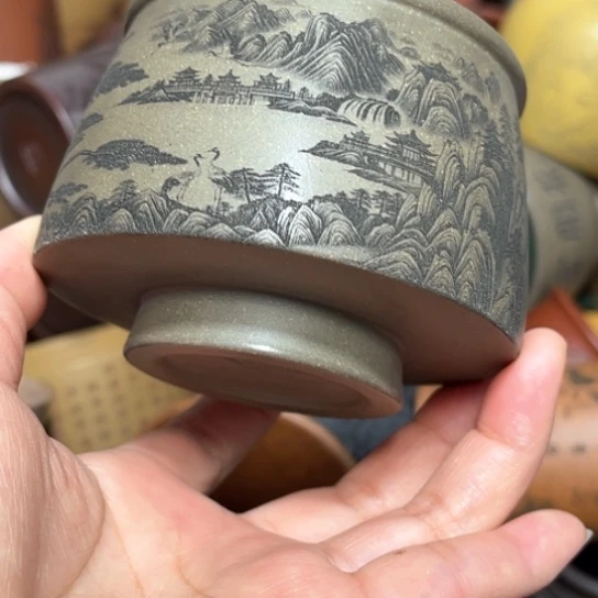 紫砂茶杯宜兴紫砂茶具