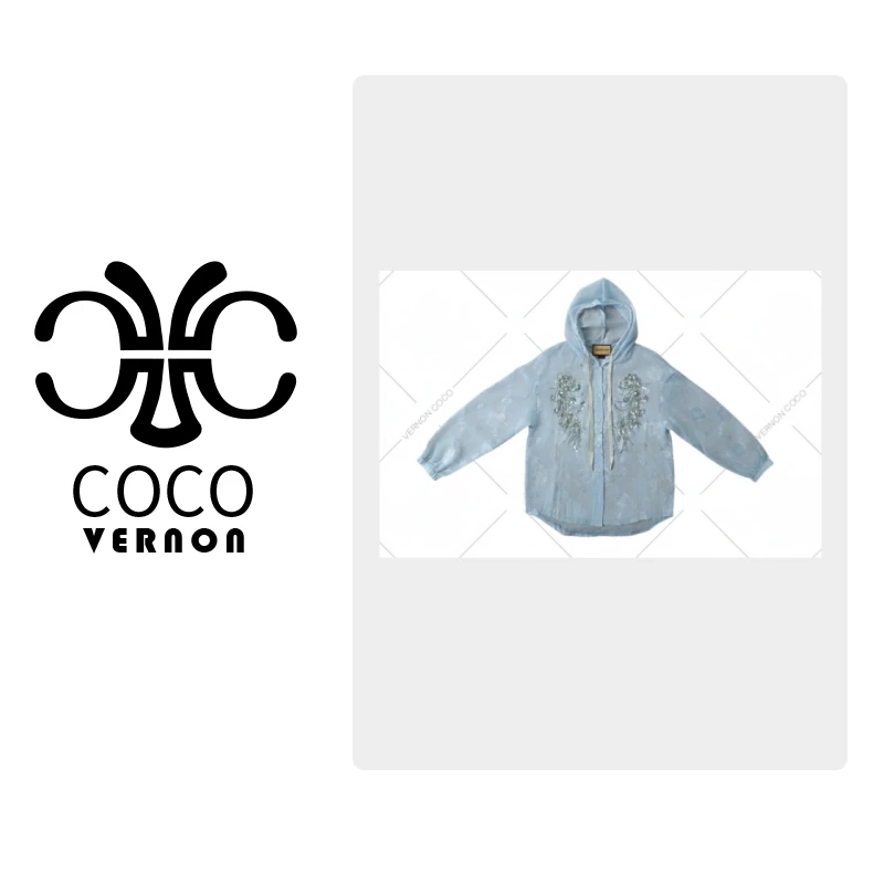 【VERNON COCO】Y30春夏上新连帽休闲防晒外套VC99