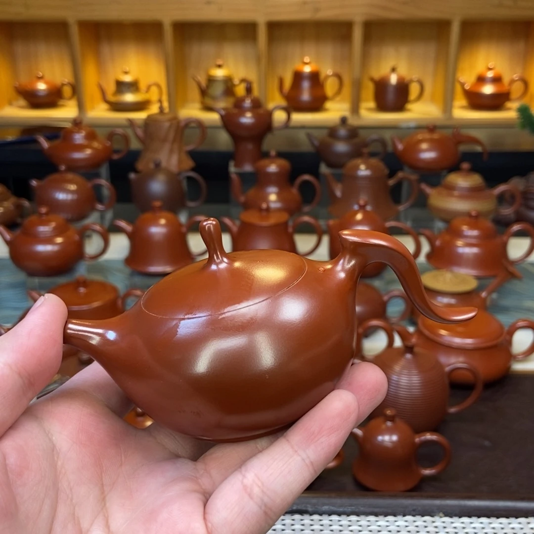 茶壶紫砂潮州手拉壶手拉壶