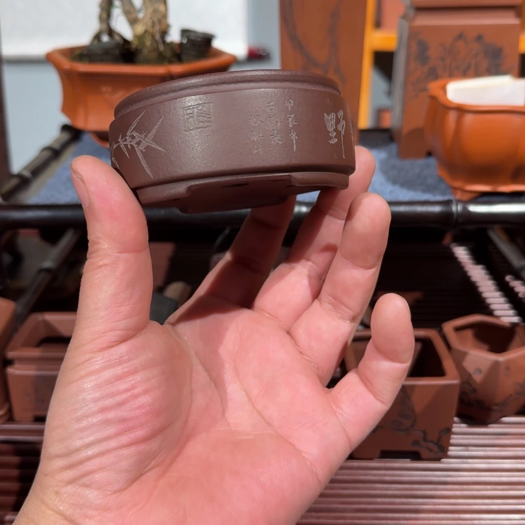 花盆紫砂原矿紫泥