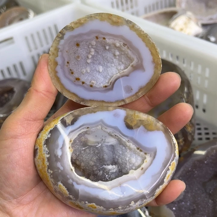 水晶未镶嵌珠宝半成品
