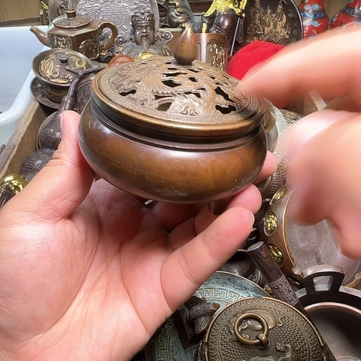 铜器办公室茶室摆件