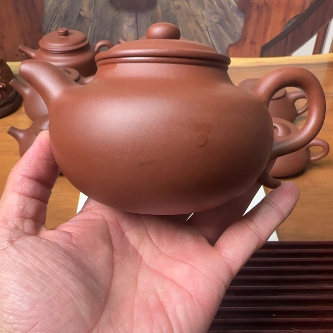 紫砂茶壶6*馍全手工，330毫升