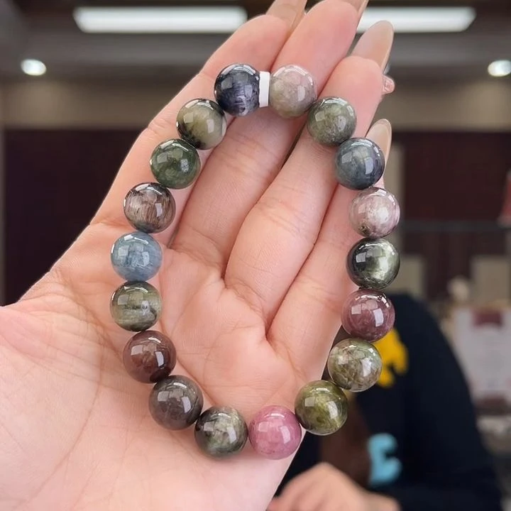 124327036碧玺/未镶嵌11mm+碧玺单圈36多样性发货