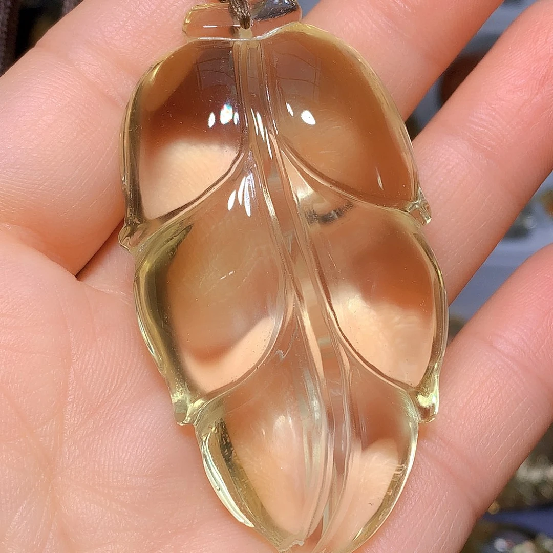 水晶吊坠未镶嵌天然水晶